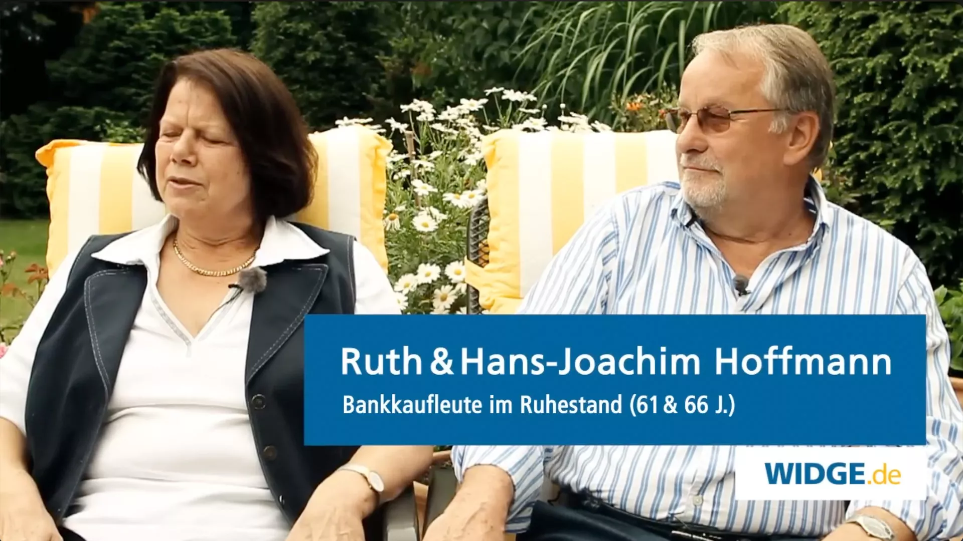Eheleute Hajo und Ruth Hoffmann